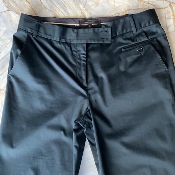 BCBGMAXAZRIA Khakis Black Pants Size 10 - Picture 8 of 8